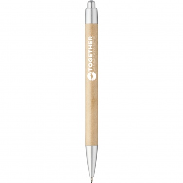 Logo trade promotional product photo of: Tiflet recycled paper ballpoint pen