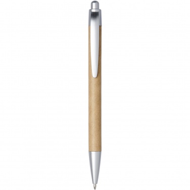 Logo trade promotional products picture of: Tiflet recycled paper ballpoint pen