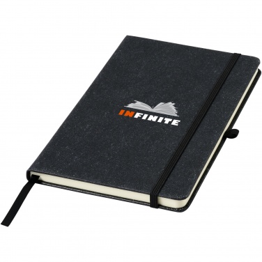 Logotrade promotional product image of: Atlana leather pieces notebook