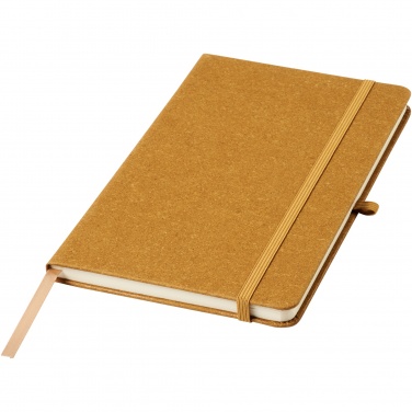 Logo trade promotional merchandise photo of: Atlana leather pieces notebook