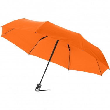 Logo trade promotional giveaways picture of: Alex 21.5" foldable auto open/close umbrella