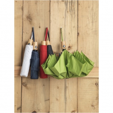 Logotrade corporate gift image of: Bo 21" foldable auto open/close recycled PET umbrella