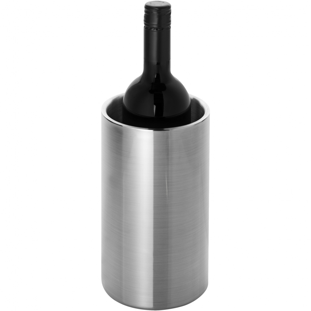 Logo trade promotional giveaway photo of: Cielo double-walled stainless steel wine cooler