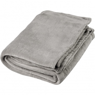 Logotrade promotional product image of: Bay extra soft coral fleece plaid blanket
