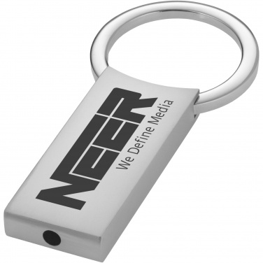 Logo trade promotional gifts image of: Omar rectangular keychain