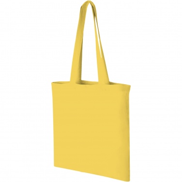 Logo trade promotional giveaway photo of: Carolina 100 g/m² cotton tote bag 7L
