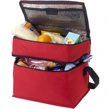 Logotrade promotional items photo of: Oslo 2-zippered compartments cooler bag 13L
