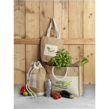 Logo trade advertising products image of: Goa jute sailor duffel bag 16L