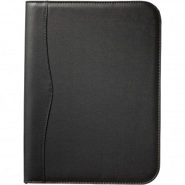 Logotrade business gift image of: Ebony A4 zippered portfolio