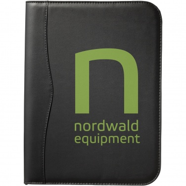 Logo trade promotional gift photo of: Ebony A4 zippered portfolio