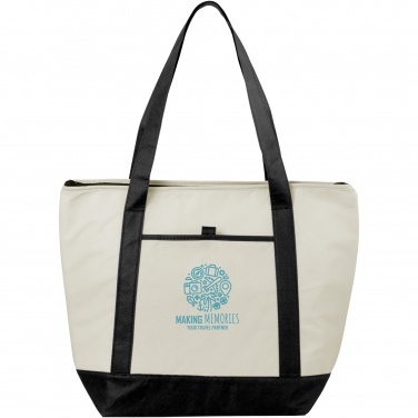 Logo trade promotional giveaways image of: Lighthouse non-woven cooler tote 21L