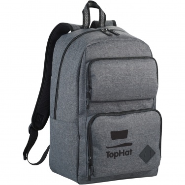 Logo trade promotional merchandise image of: Graphite Deluxe 15" laptop backpack 20L