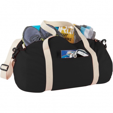 Logotrade promotional gift picture of: Cochichuate cotton barrel duffel bag 25L