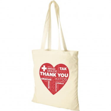 Logotrade promotional product image of: Peru 180 g/m² cotton tote bag 7L
