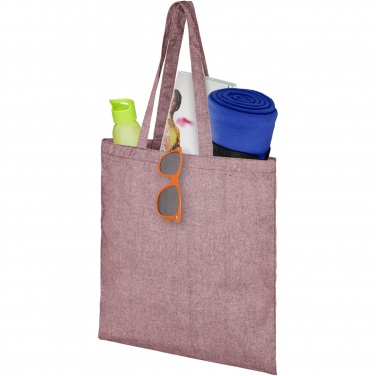Logo trade corporate gifts picture of: Pheebs 150 g/m² recycled tote bag 7L