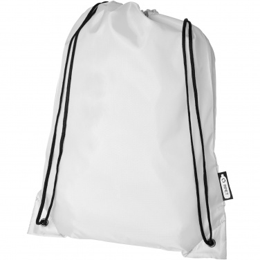 Logo trade promotional items image of: Oriole RPET drawstring bag 5L