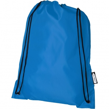 Logo trade promotional merchandise photo of: Oriole RPET drawstring bag 5L