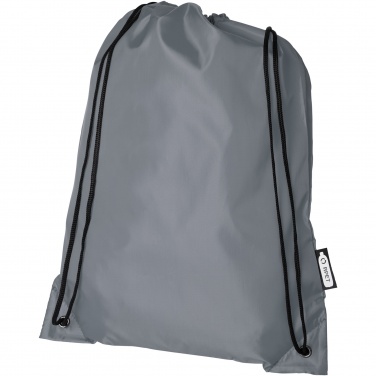 Logo trade promotional gifts image of: Oriole RPET drawstring bag 5L