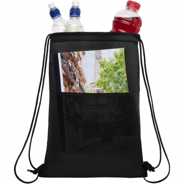 Logo trade business gifts image of: Oriole 12-can drawstring cooler bag 5L