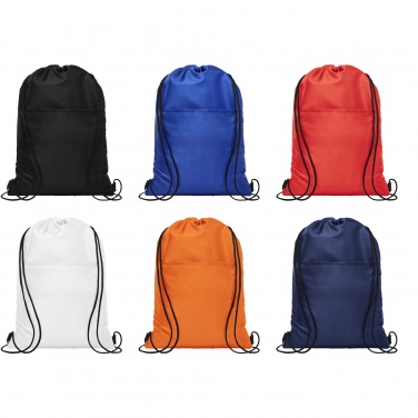 Logo trade promotional product photo of: Oriole 12-can drawstring cooler bag 5L