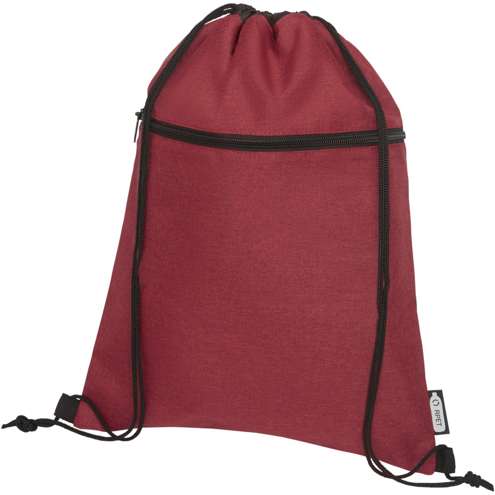 Logo trade promotional products picture of: Ross RPET drawstring bag 5L