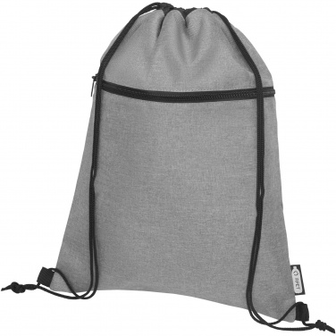 Logo trade promotional items image of: Ross RPET drawstring bag 5L