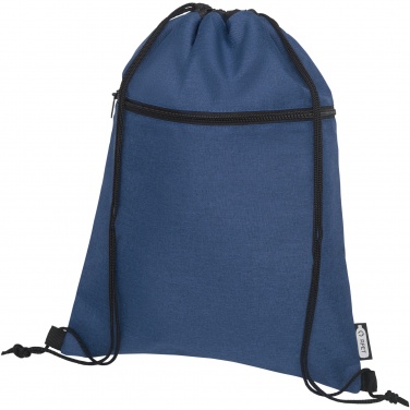 Logo trade business gift photo of: Ross RPET drawstring bag 5L