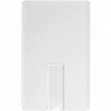 Logotrade promotional giveaway image of: Slim card-shaped 4GB USB flash drive