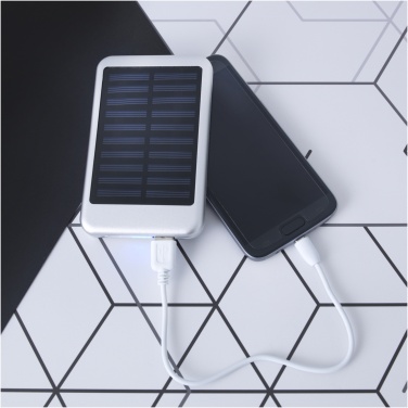 Logo trade advertising products picture of: Bask 4000 mAh solar power bank