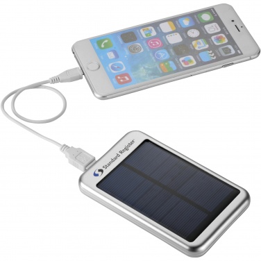 Logotrade promotional giveaway picture of: Bask 4000 mAh solar power bank