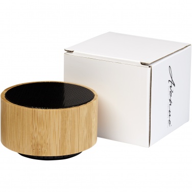 Logo trade promotional products image of: Cosmos bamboo Bluetooth® speaker