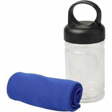 Logotrade promotional gift picture of: Remy cooling towel in PET container