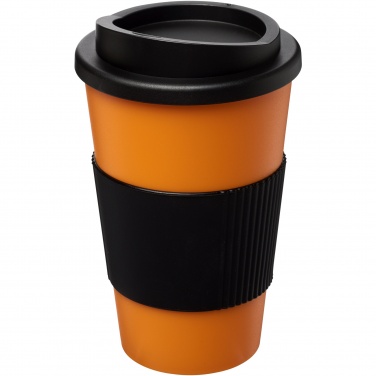 Logotrade promotional giveaway image of: Americano® 350 ml insulated tumbler with grip