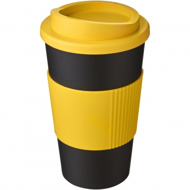 Logo trade promotional item photo of: Americano® 350 ml insulated tumbler with grip