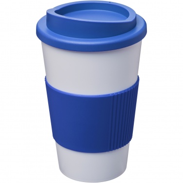 Logo trade promotional merchandise photo of: Americano® 350 ml insulated tumbler with grip