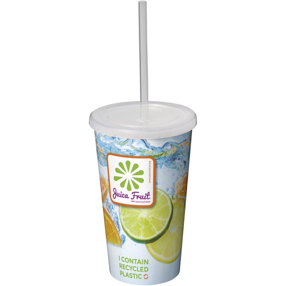 Logotrade advertising products photo of: Brite-Americano® 350 ml double-walled stadium cup