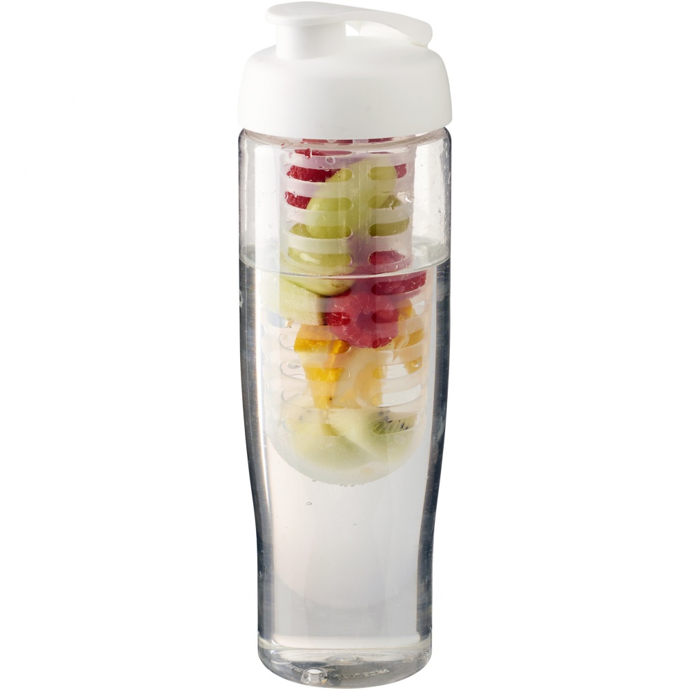 Logotrade promotional gift image of: H2O Active® Tempo 700 ml flip lid sport bottle & infuser