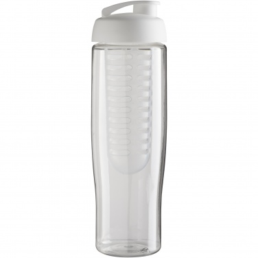 Logotrade promotional item picture of: H2O Active® Tempo 700 ml flip lid sport bottle & infuser