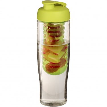Logo trade advertising product photo of: H2O Active® Tempo 700 ml flip lid sport bottle & infuser