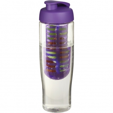 Logo trade advertising products image of: H2O Active® Tempo 700 ml flip lid sport bottle & infuser