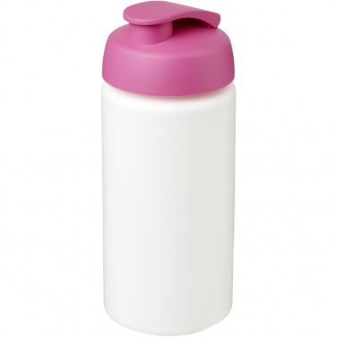 Logo trade promotional giveaways picture of: Baseline® Plus grip 500 ml flip lid sport bottle