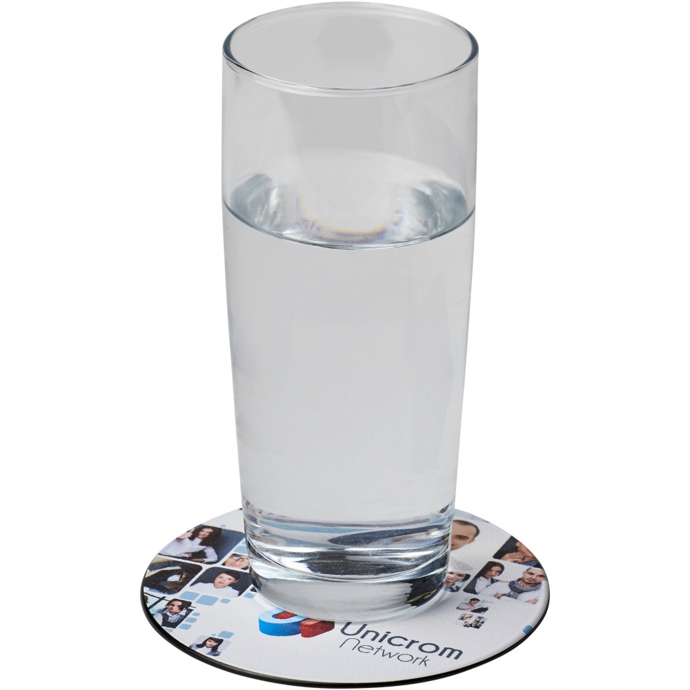 Logotrade promotional giveaway picture of: Brite-Mat® round coaster