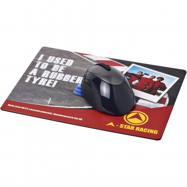 Logo trade corporate gifts picture of: Brite-Mat® mouse mat with tyre material