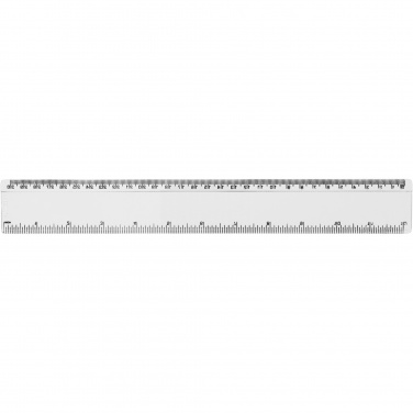 Logotrade promotional giveaway image of: Renzo 30 cm plastic ruler