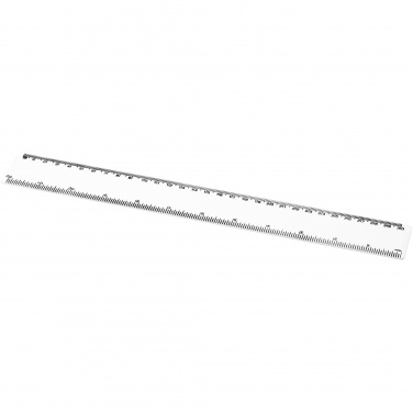 Logo trade advertising products picture of: Renzo 30 cm plastic ruler