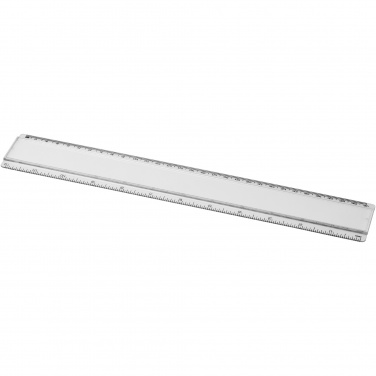 Logo trade promotional merchandise photo of: Ellison 30 cm plastic insert ruler