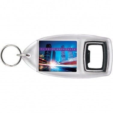 Logo trade advertising product photo of: Jibe R1 bottle opener keychain
