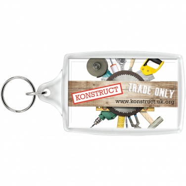 Logo trade promotional giveaways picture of: Orca L4 large keychain