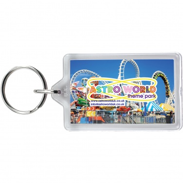 Logo trade promotional giveaways image of: Luken G1 reopenable keychain