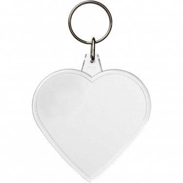 Logotrade corporate gift image of: Combo heart-shaped keychain